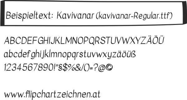 Schrift Kavivanar